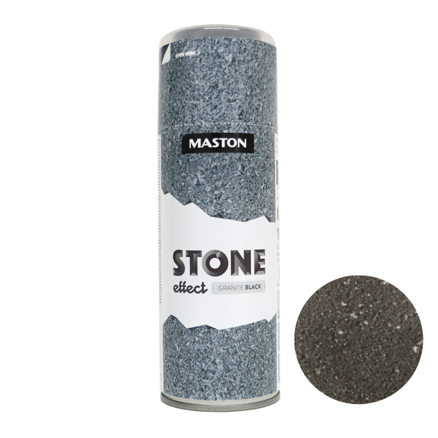 스톤 스프레이 400ml (스톤 이펙트) Granite Black