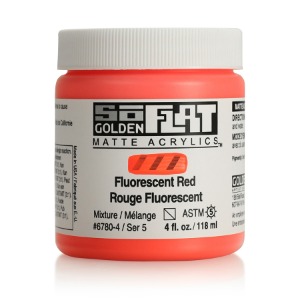 SoFlat 118ml S5 Fluorescent Red