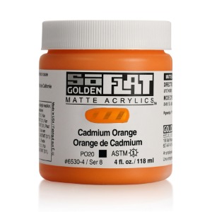SoFlat 118ml S8 Cadmium Orange